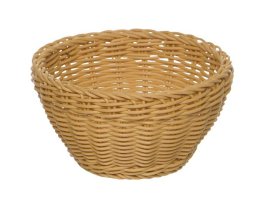 Korb rund 16cm beige