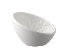 Schale, rund -TAO- 10,5 x 10 6,5/3cm weiß, Melamin
