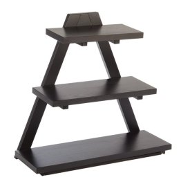 Buffetgestell -TRIANGLE- Farbton Wenge 530 x 210 mm