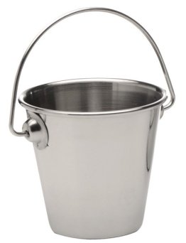 Servier- / Saucen-Eimer 4er Set 70 x mm Edelstahl