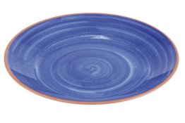 Teller LA VIDA Ø 32 cm terrakotta-blau Melamin