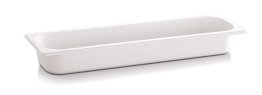 GN 2/4 Behälter - ECO LINE- weiß, Melamin 530 x 162 mm