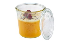 Weck-Glas mit Deckel 580 ml 2er-Pack