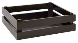 Holzbox -SUPERBOX- GN 1/2 schwarz 350 x 290 mm