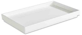 GN 1/4 Tablett -ASIA PLUS- weiß/weiß 265 x 162 mm
