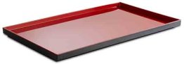 GN 1/1 Tablett -ASIA PLUS- rot/schwarz 530 x 325 mm
