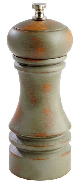 Pfeffermühle -PROFESSIONAL- 15 cm vintaqge oliv