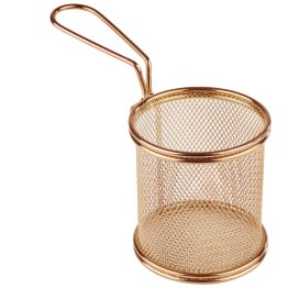 Servier-Frittierkorb -SNACKHOLDER- rund Ø 9 cm Edelstahl
