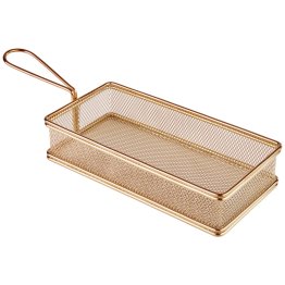 Servier-Frittierkorb -SNACKHOLDER- 21,5 x 10 cm Edelstahl