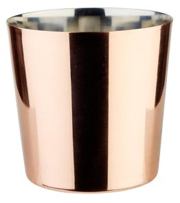 Servier-Eimer / -Becher -SNACKHOLDER- 0,35 l Edelstahl
