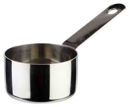 Stielkasserolle / Serviertopf Ø 5 cm Edelstahl