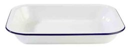 Schale 28 x 23 cm -ENAMELWARE-