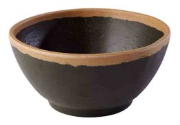 Schale -CROCKER- Ø 12 cm braun