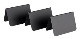 Tischaufsteller schwarz 10,5 cm 10er Pack