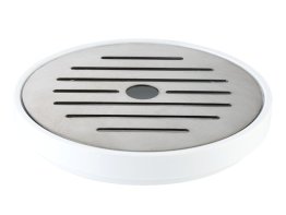 Tropfenschale 2-teilig weiß 95 x mm