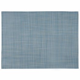 Tischset - hellblau weiß 450 x 330 mm