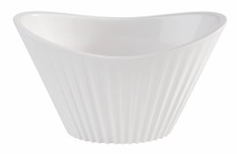 Schale MINI 9 x 5 cm weiß