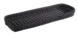 Tablett Bäcker-Maß 60 x 20 5 cm schwarz