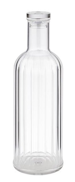 Flasche STRIPES transparent 90 x mm