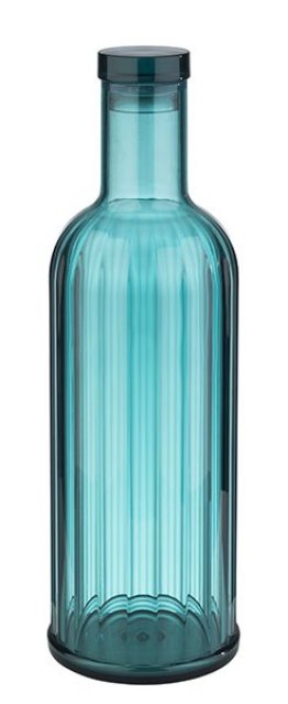 Flasche STRIPES türkis 90 x mm