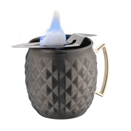 Becher MOSCOW MULE Antik-Edelstahl-Look 95 x 120 mm