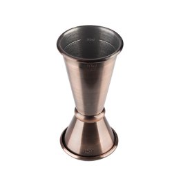 Barmaß 2/4 cl Antik-Kupfer-Look 45 x mm Edelstahl