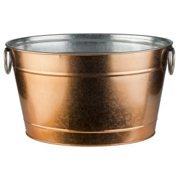 Getränkewanne TIN Kupferoptik 40 x 28 cm
