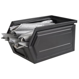 Snackbox INDUSTRIAL 23 x 15,5 cm, H: 13 cm