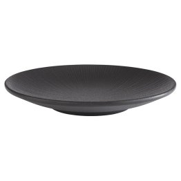 Teller NERO 21 cm Schwarz