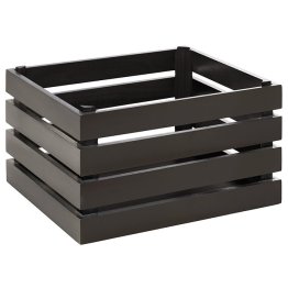 Holzbox -SUPERBOX- GN 1/2-20 schwarz 350 x 290 mm