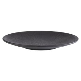 Teller NERO 26 cm Schwarz