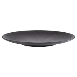 Teller NERO 33 cm Schwarz