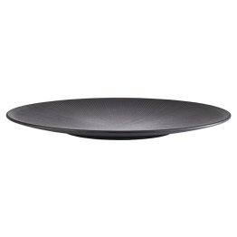 Teller NERO 42 cm Schwarz