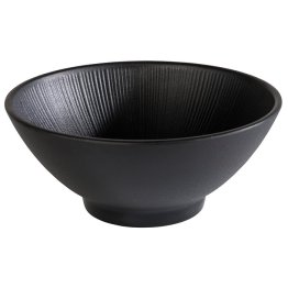 Schale NERO hoch 0,9 l Schwarz