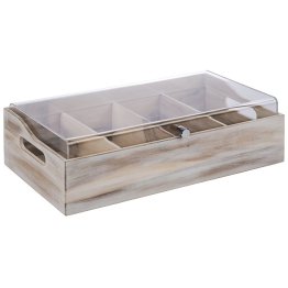 Besteckbehälter VINTAGE mit Deckel 51 x 28 cm