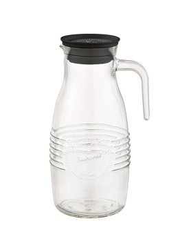 Glaskaraffe OLD FASHIONED 1,8 l mit Sieb (Deckel)