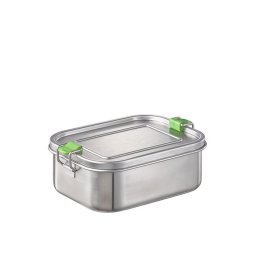 Lunchbox M Edelstahl 18,5 x 13,5 cm