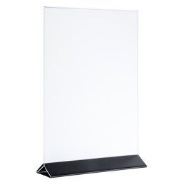 Kartenhalter schwarz für DIN A6 105 x 70 mm