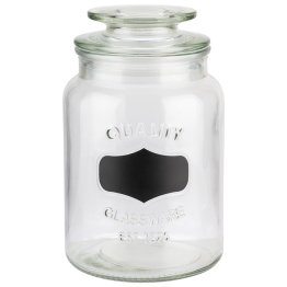 Vorratsglas mit Glasdeckel 1 l