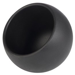 Servierset MOON mit 3 Schalen schwarz 80 x mm