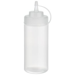 Quetschflasche 490 ml transparent 6er Pack