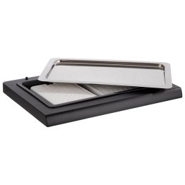 Buffetvitrine TOP FRESH schwarz 600 x 410 mm GN 1/1