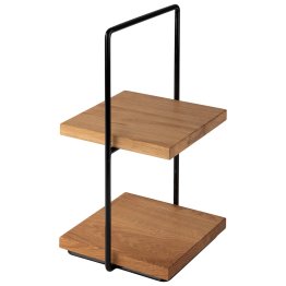 Etagere PERFECTO SMALL zweistufig 230 x 200 mm