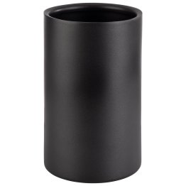Flaschenkühler schwarz 120 x mm Edelstahl