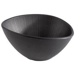 Schale NERO 19 x 16,5 cm Schwarz