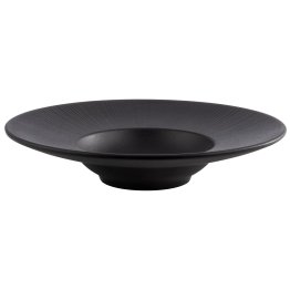 Teller NERO 29 cm Schwarz