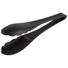 Salatzange 8 x 5,5 cm, schwarz, Griff: 17,5 cm