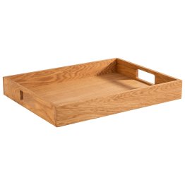 Serviertablett 45 x 35 cm, H: 6 cm