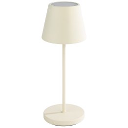 Tischleuchte MERLE Ø 11 cm, H: 30,5 cm Whisper white