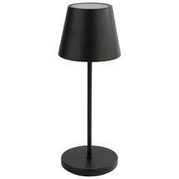 Tischleuchte MERLE Ø 11 cm, H: 30,5 cm Schwarz